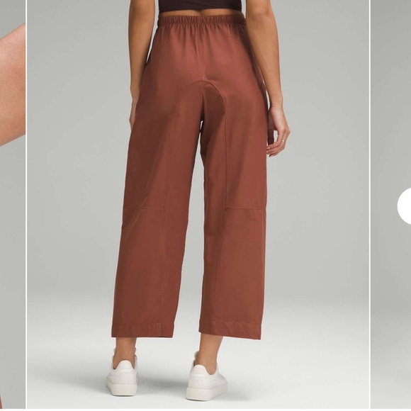 Lululemon Lightweight Mid-Rise Barrel Leg Cropped Pant Ancient Copper - Picture 4 of 15